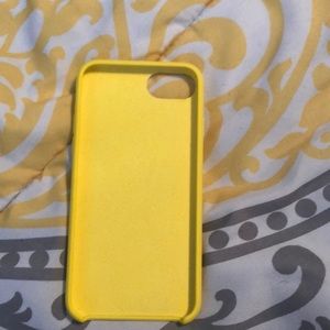 Yellow iPhone case
